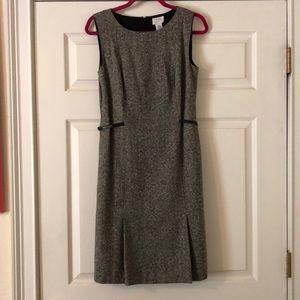 Ann Taylor Loft gray business professional dress